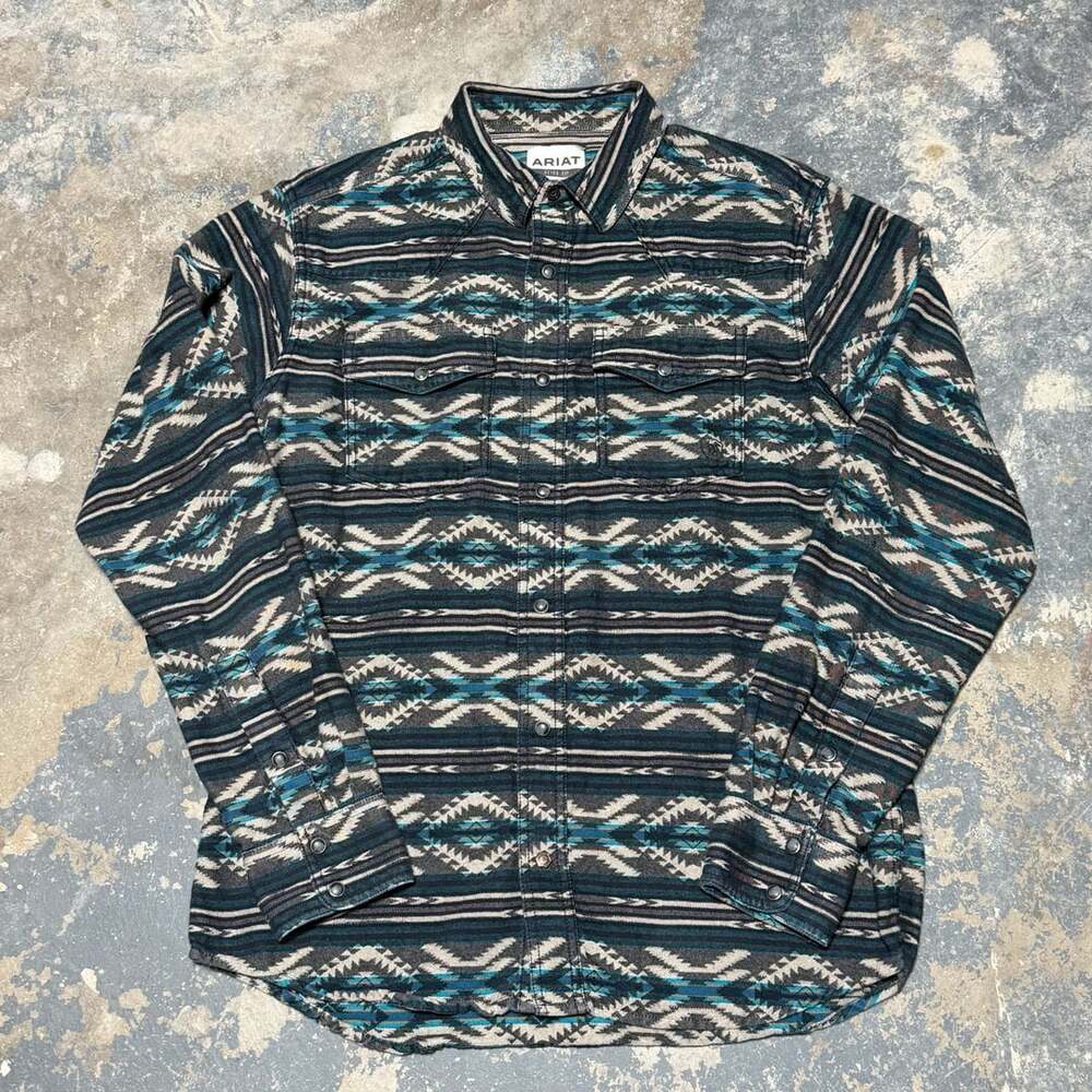 Ariat Harper Retro Fit Aztec Long Sleeve Shirt